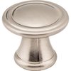 Jeffrey Alexander 1-3/16" Diameter Satin Nickel Cordova Cabinet Knob Z110-SN